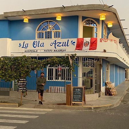 Hospedaje La Ola Azul Пуэрто Чикама Экстерьер фото